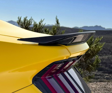 Heckspoiler Ducktail-Style Gloss Schwarz S650 Mustang 2024+